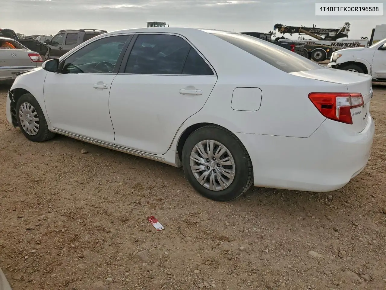 4T4BF1FK0CR196588 2012 Toyota Camry Base