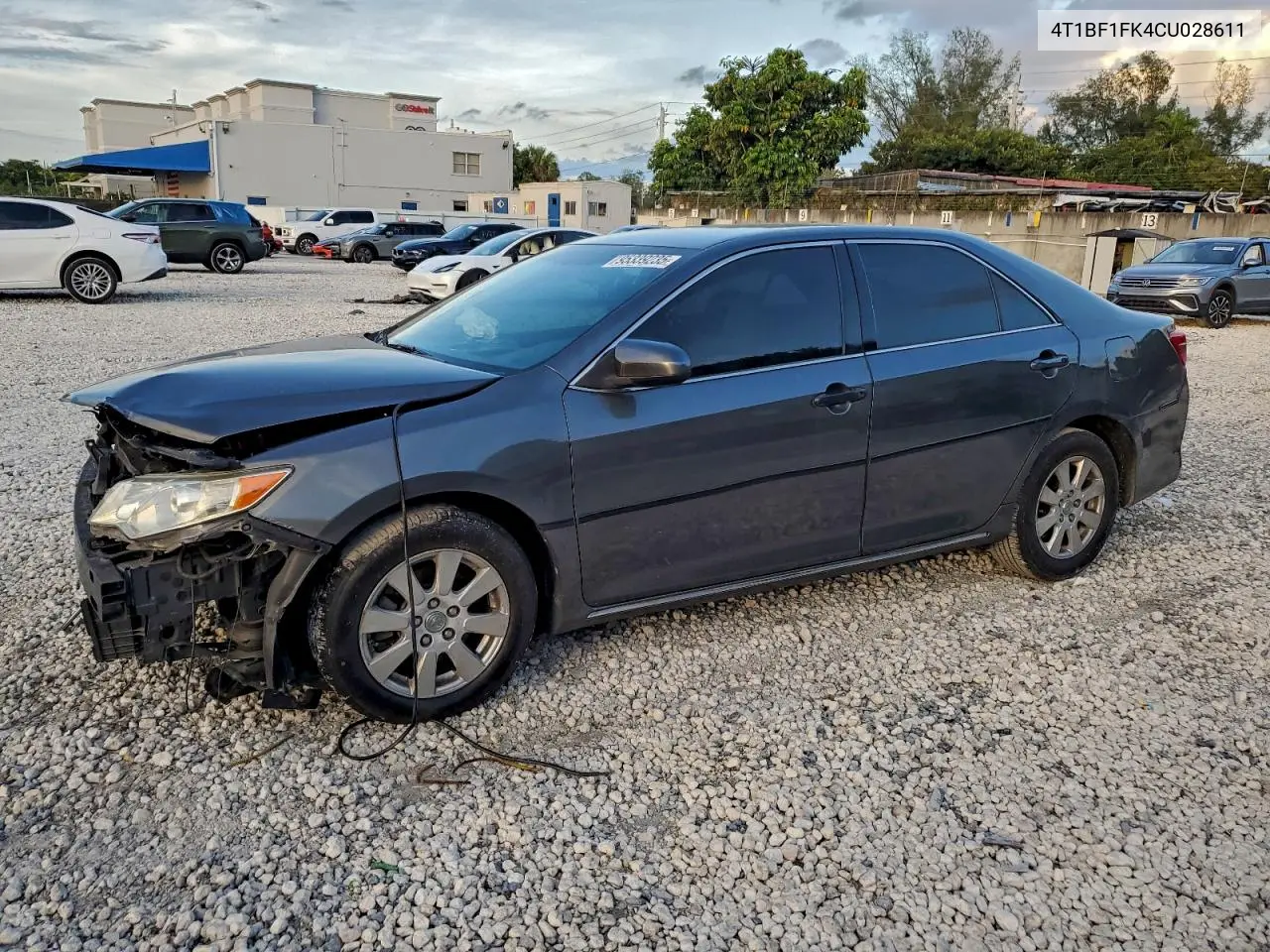 4T1BF1FK4CU028611 2012 Toyota Camry Base