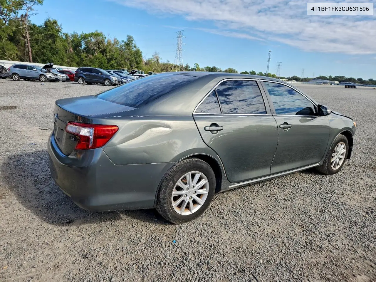 4T1BF1FK3CU631596 2012 Toyota Camry Base