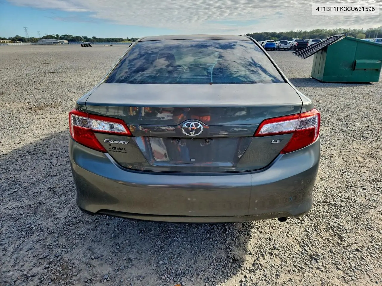 4T1BF1FK3CU631596 2012 Toyota Camry Base