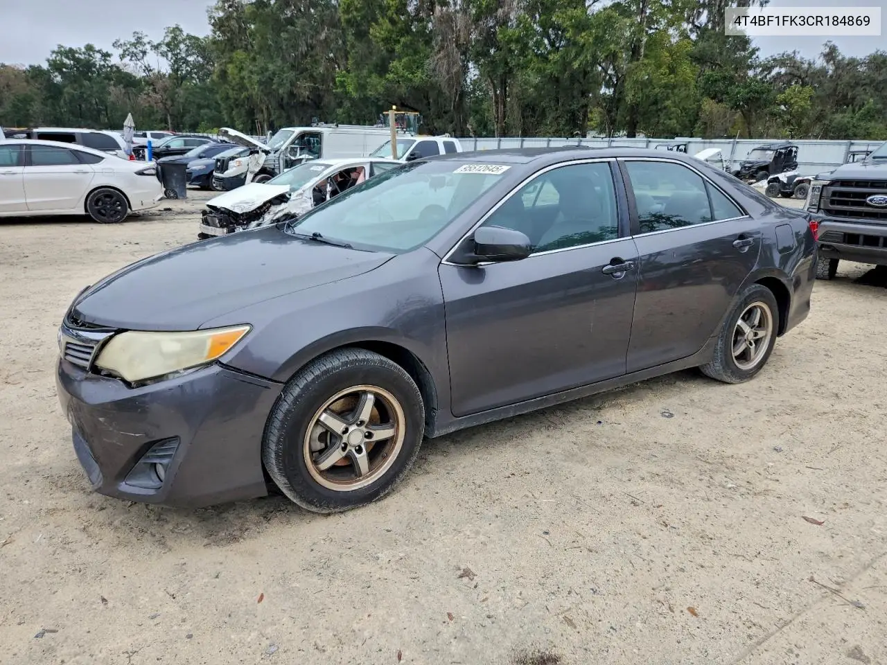4T4BF1FK3CR184869 2012 Toyota Camry Base