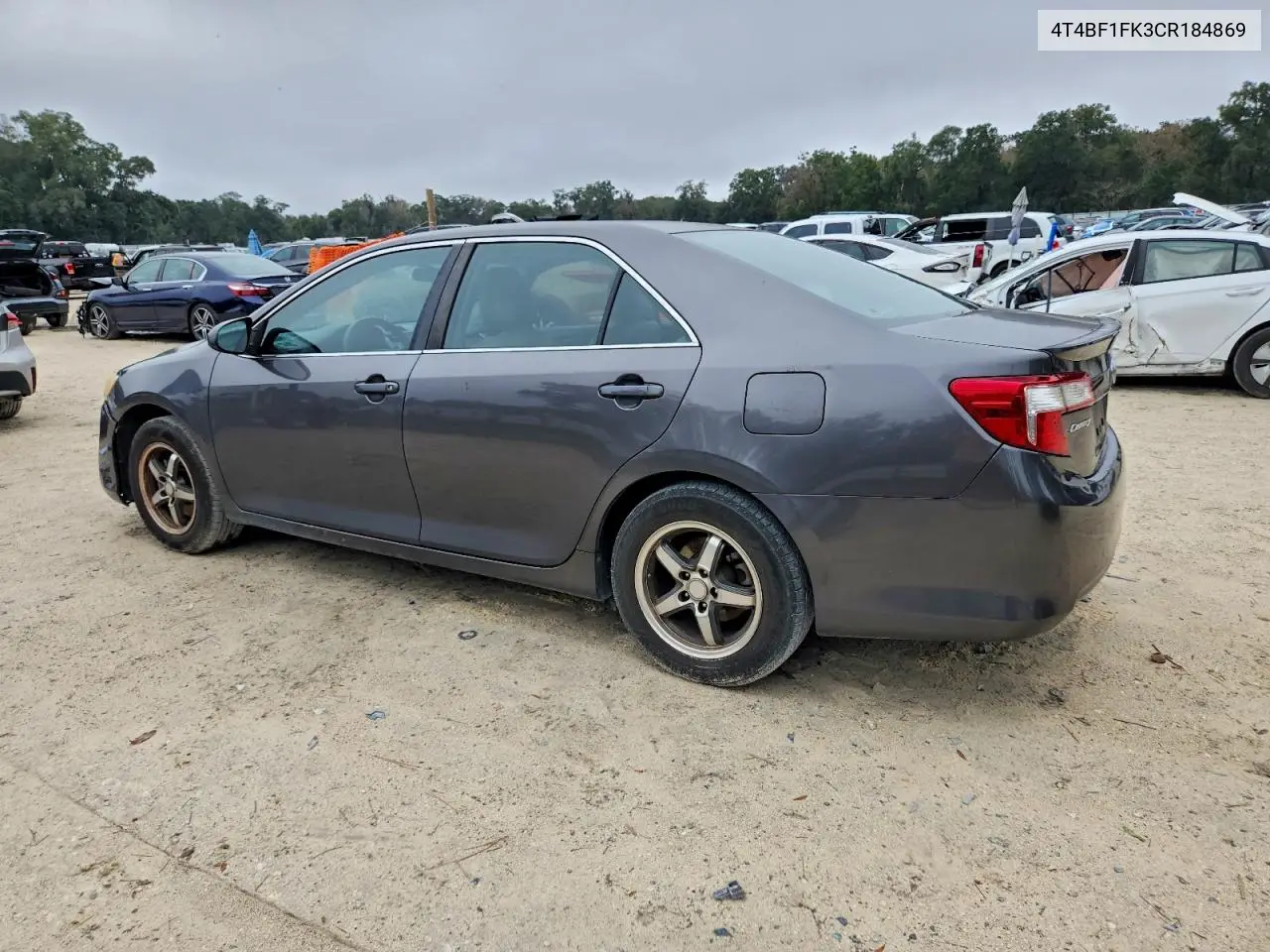 4T4BF1FK3CR184869 2012 Toyota Camry Base