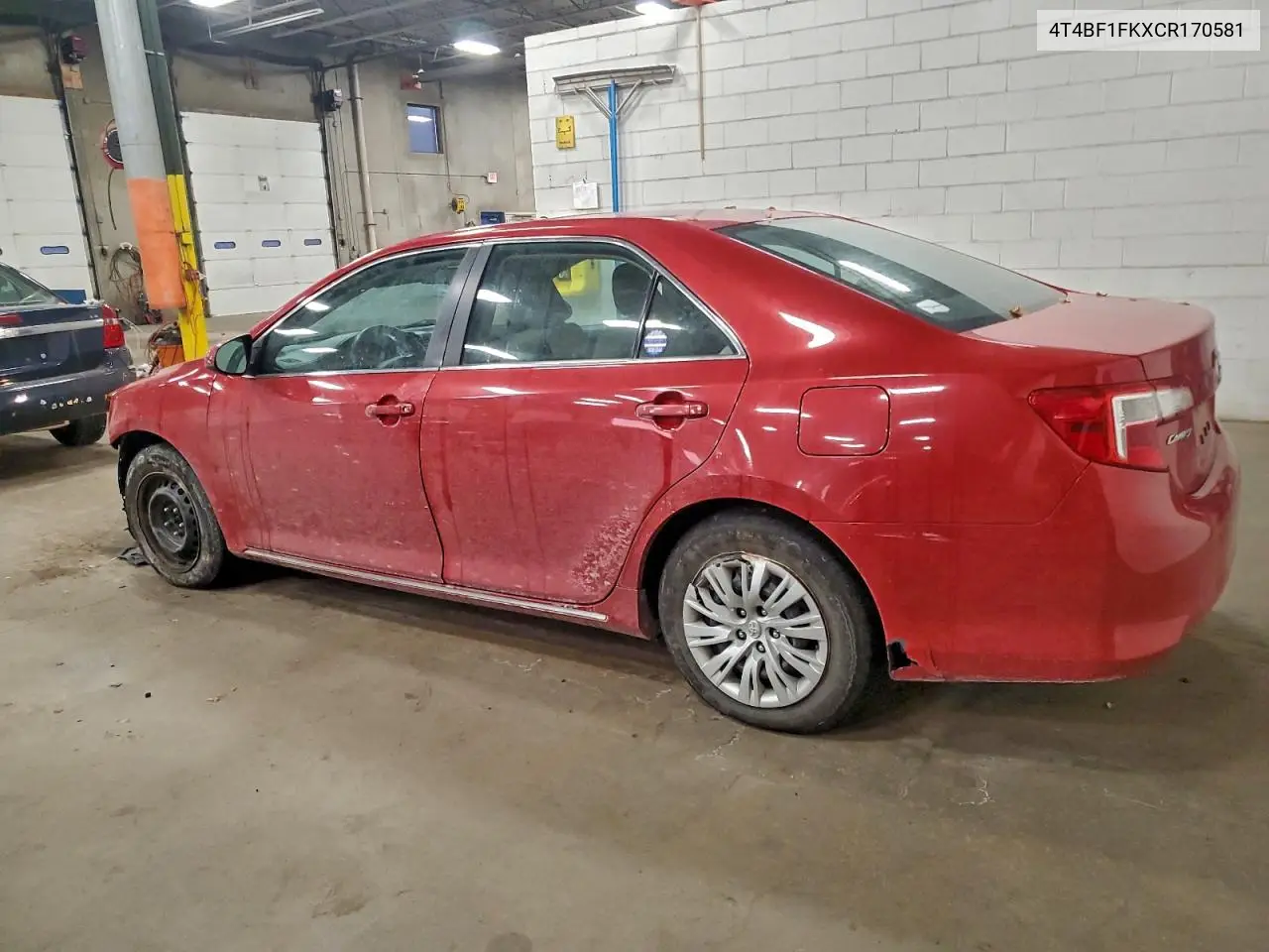 4T4BF1FKXCR170581 2012 Toyota Camry Base