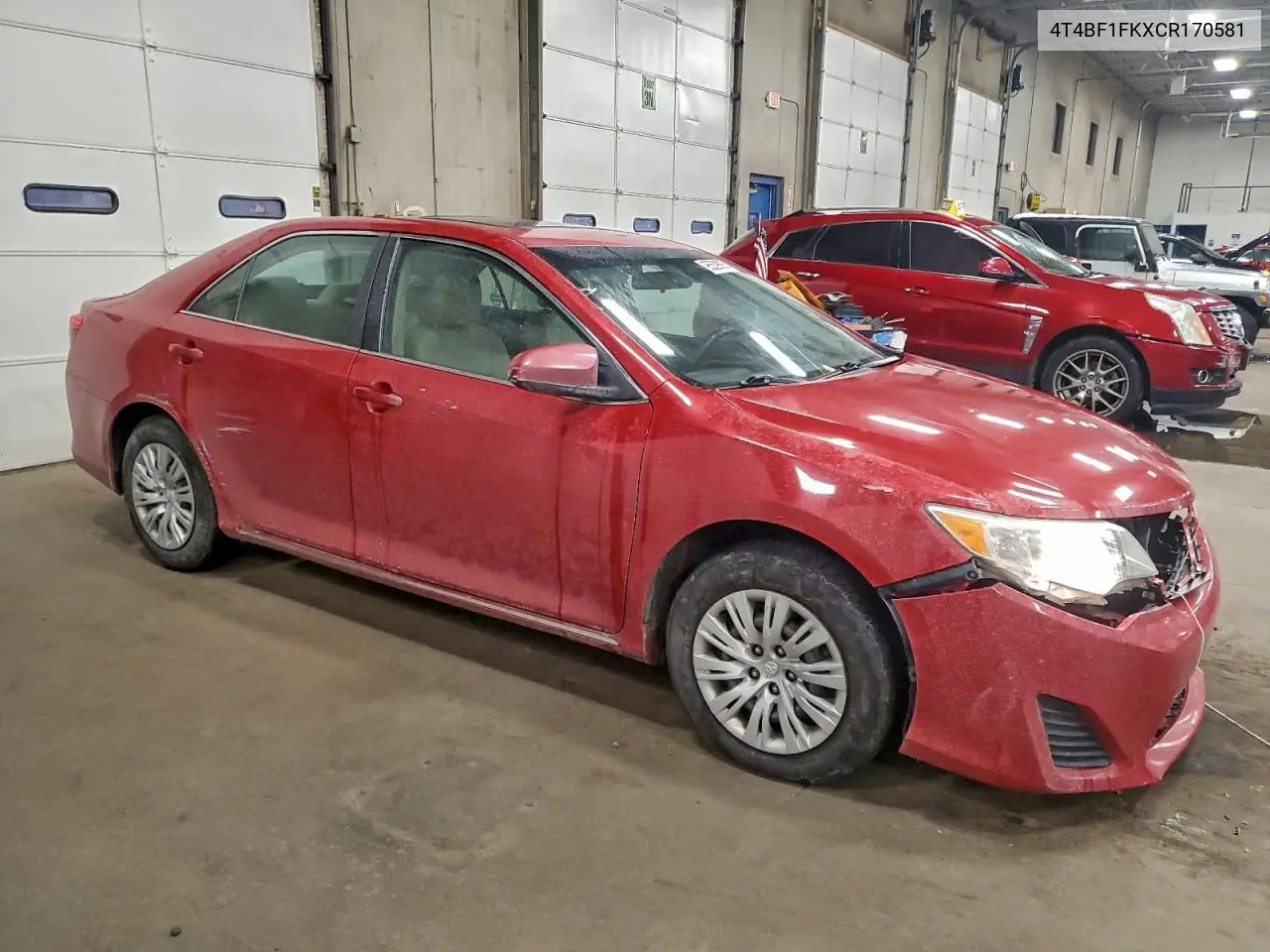 4T4BF1FKXCR170581 2012 Toyota Camry Base