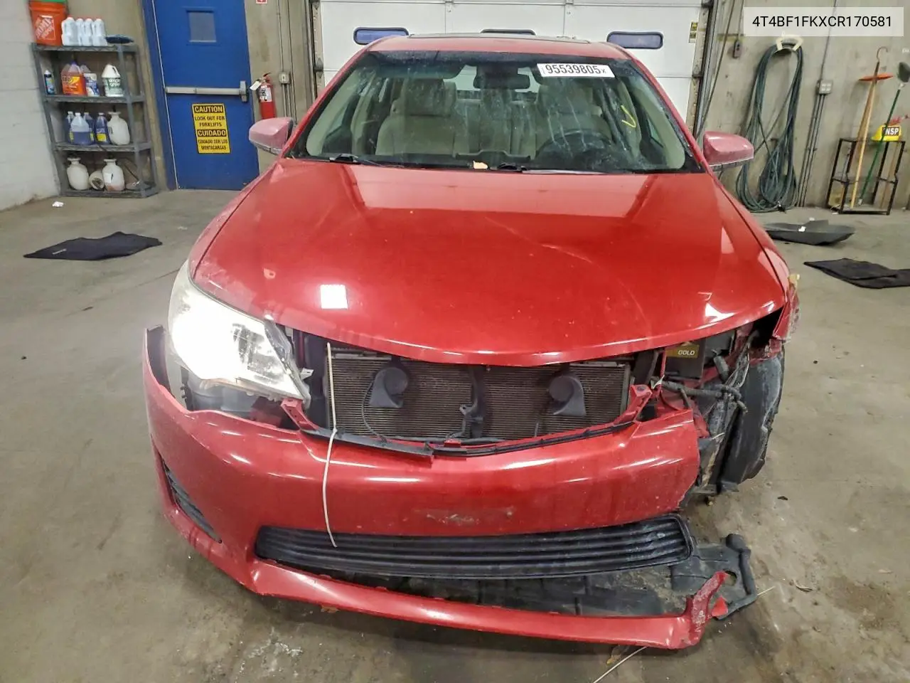 4T4BF1FKXCR170581 2012 Toyota Camry Base
