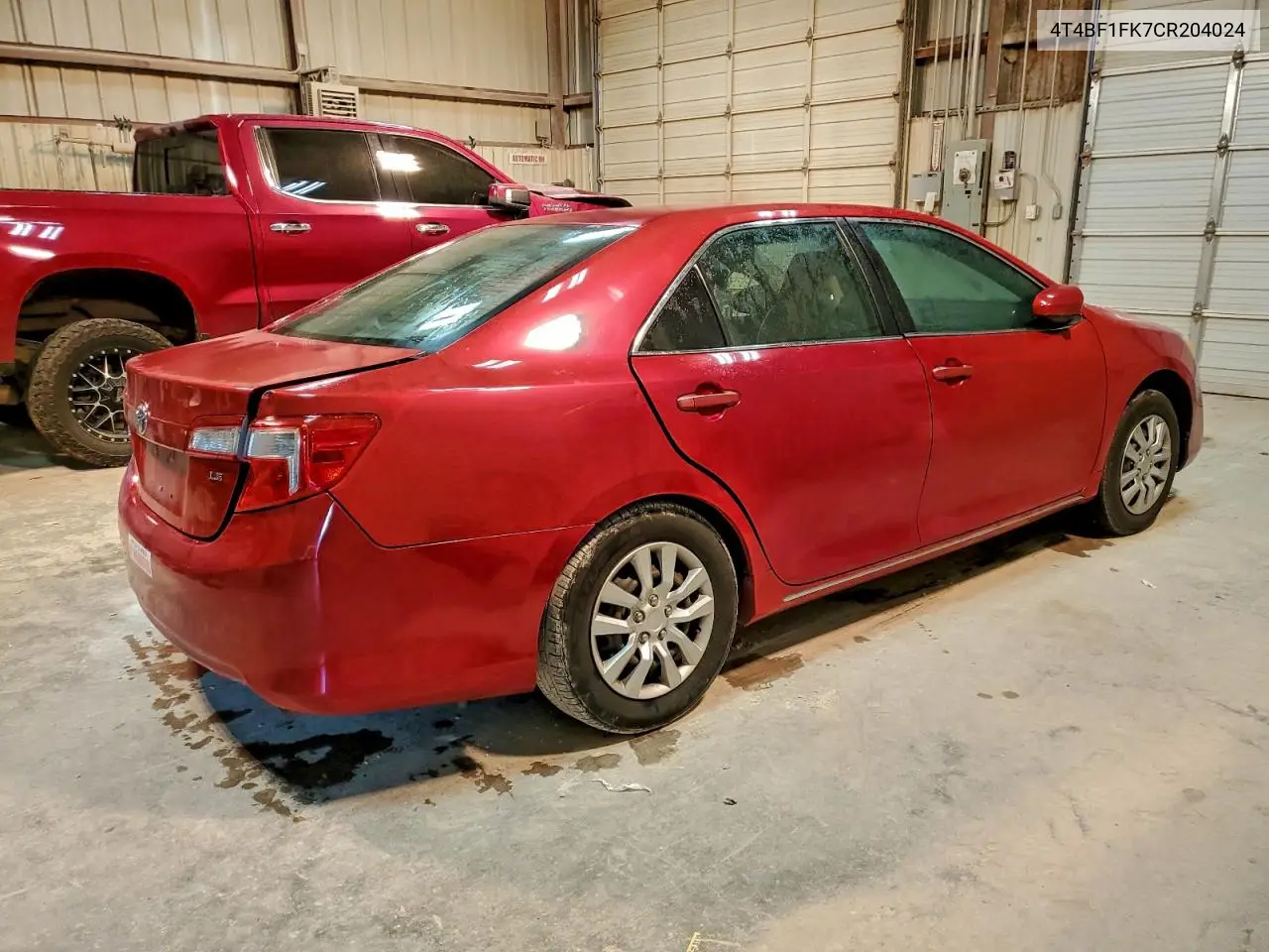 4T4BF1FK7CR204024 2012 Toyota Camry Base