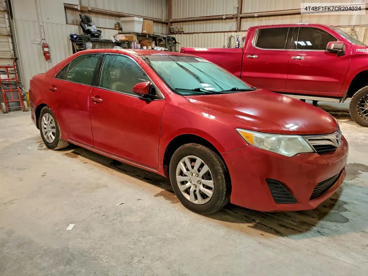 4T4BF1FK7CR204024 2012 Toyota Camry Base