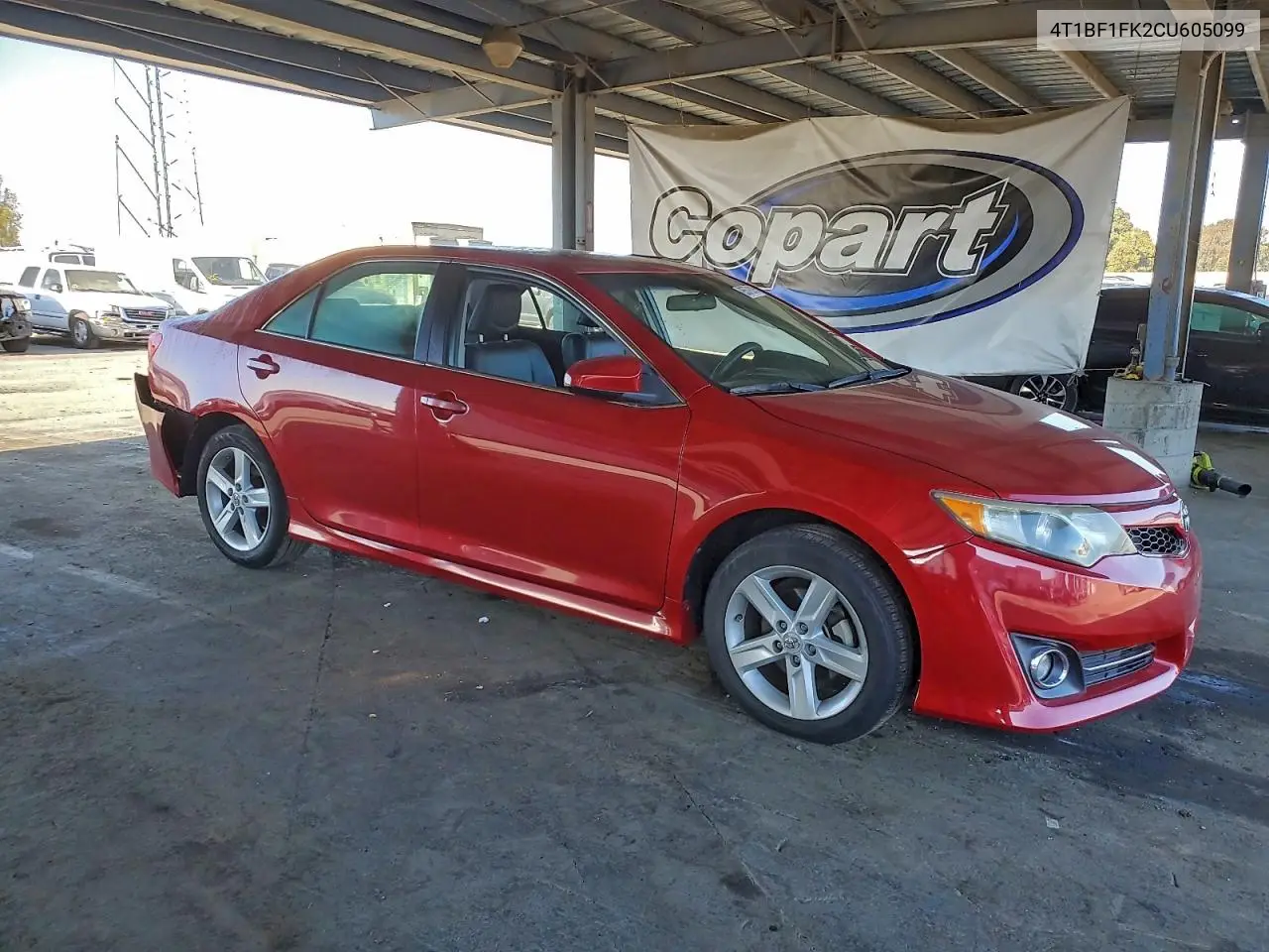 4T1BF1FK2CU605099 2012 Toyota Camry Base