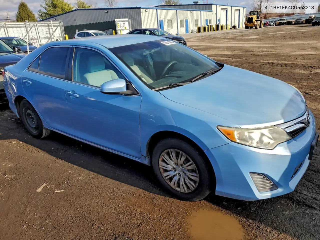 4T1BF1FK4CU563213 2012 Toyota Camry Base