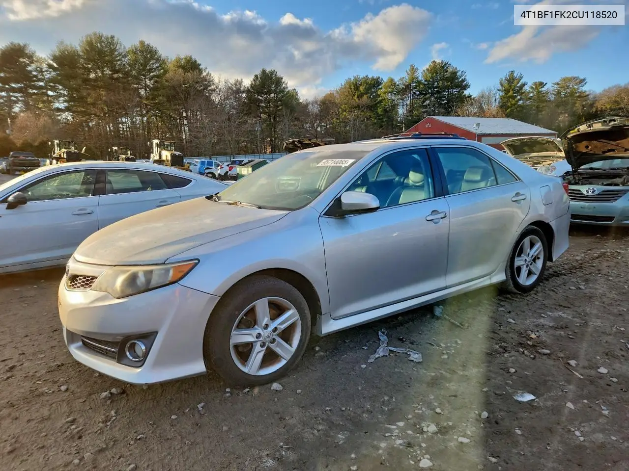 4T1BF1FK2CU118520 2012 Toyota Camry Base