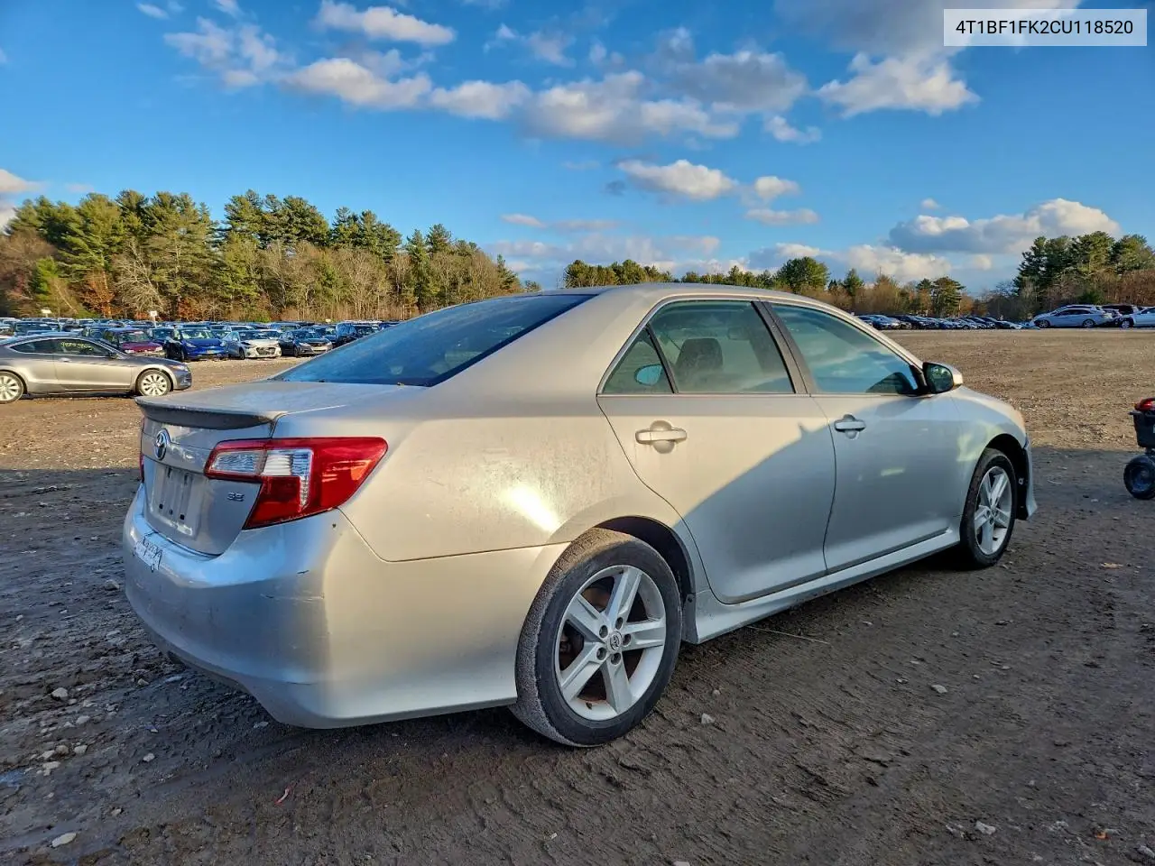 4T1BF1FK2CU118520 2012 Toyota Camry Base