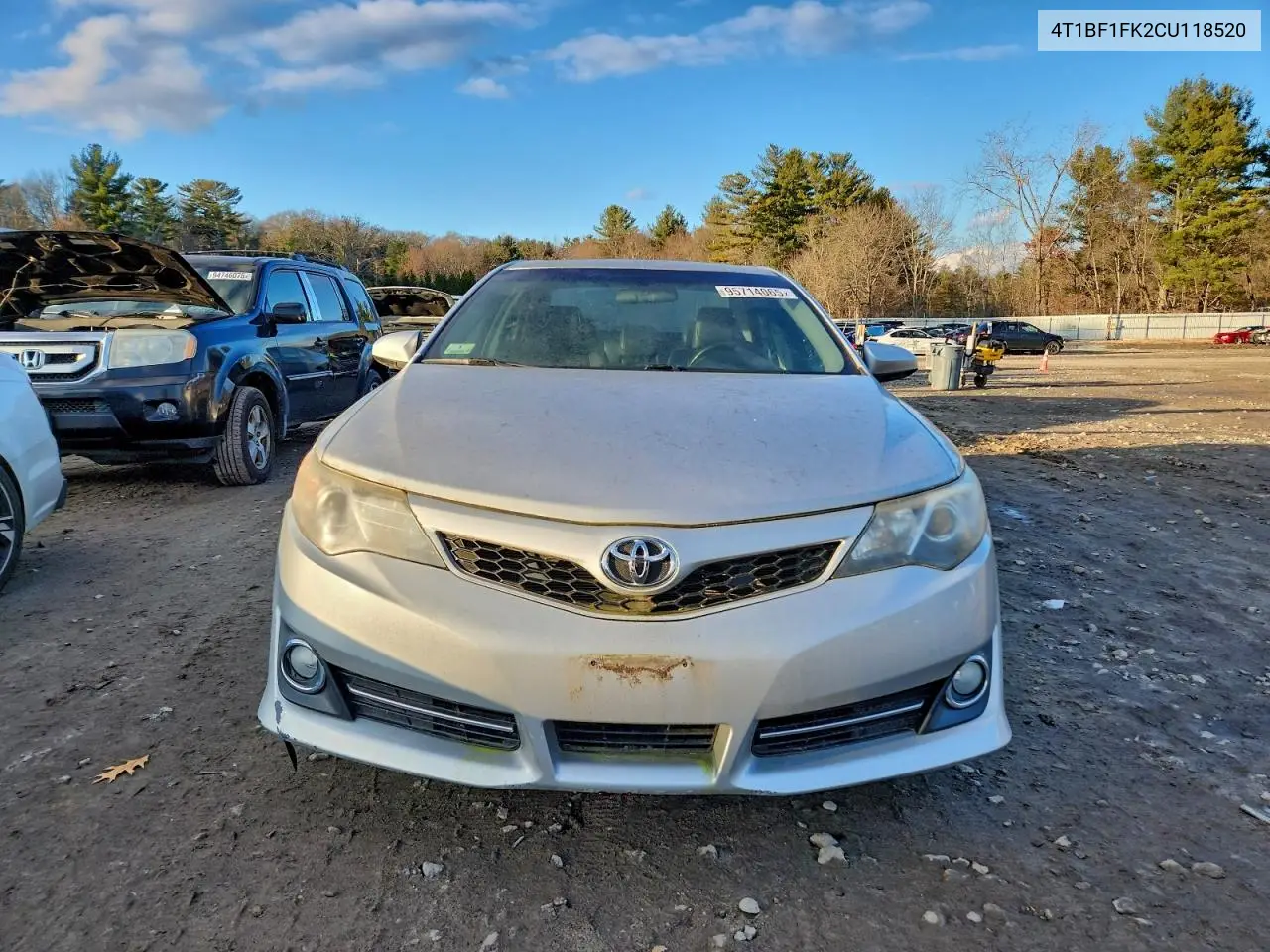 4T1BF1FK2CU118520 2012 Toyota Camry Base