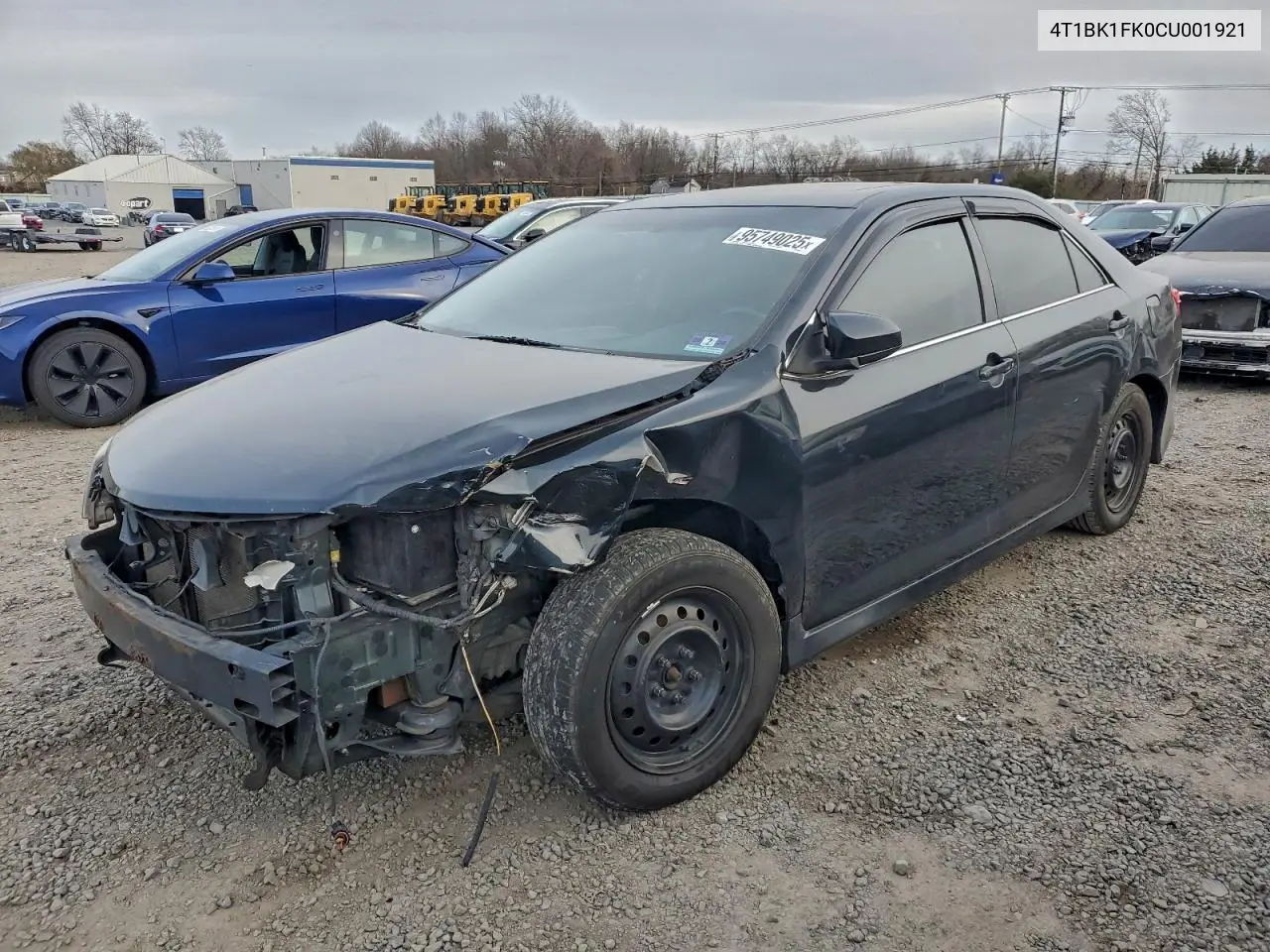 4T1BK1FK0CU001921 2012 Toyota Camry Se