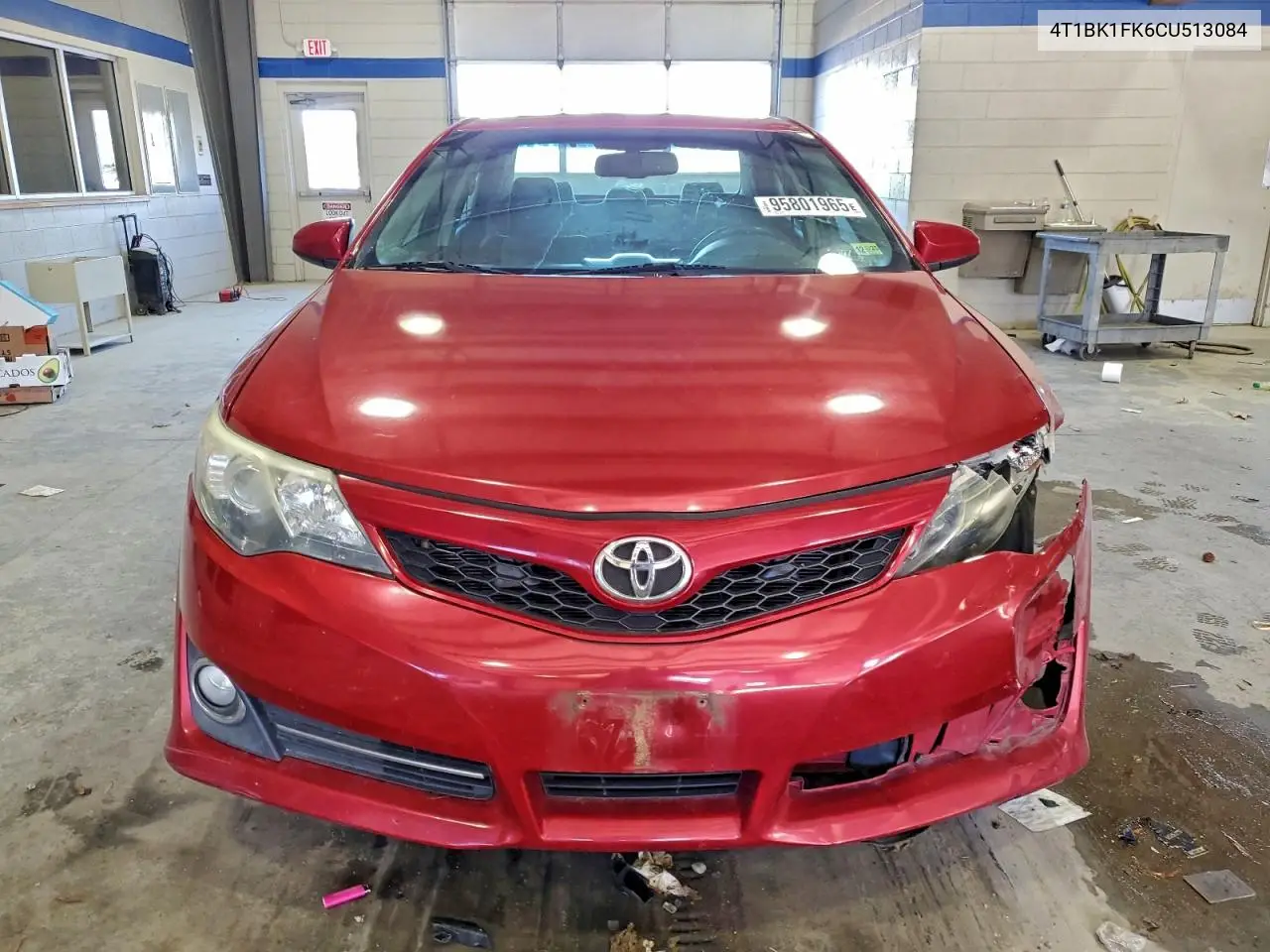 4T1BK1FK6CU513084 2012 Toyota Camry Se