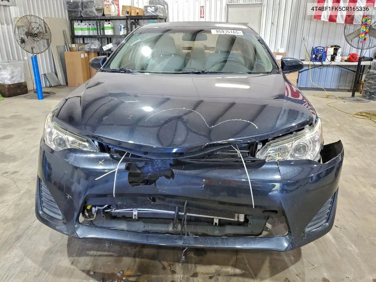 4T4BF1FK5CR165336 2012 Toyota Camry Base
