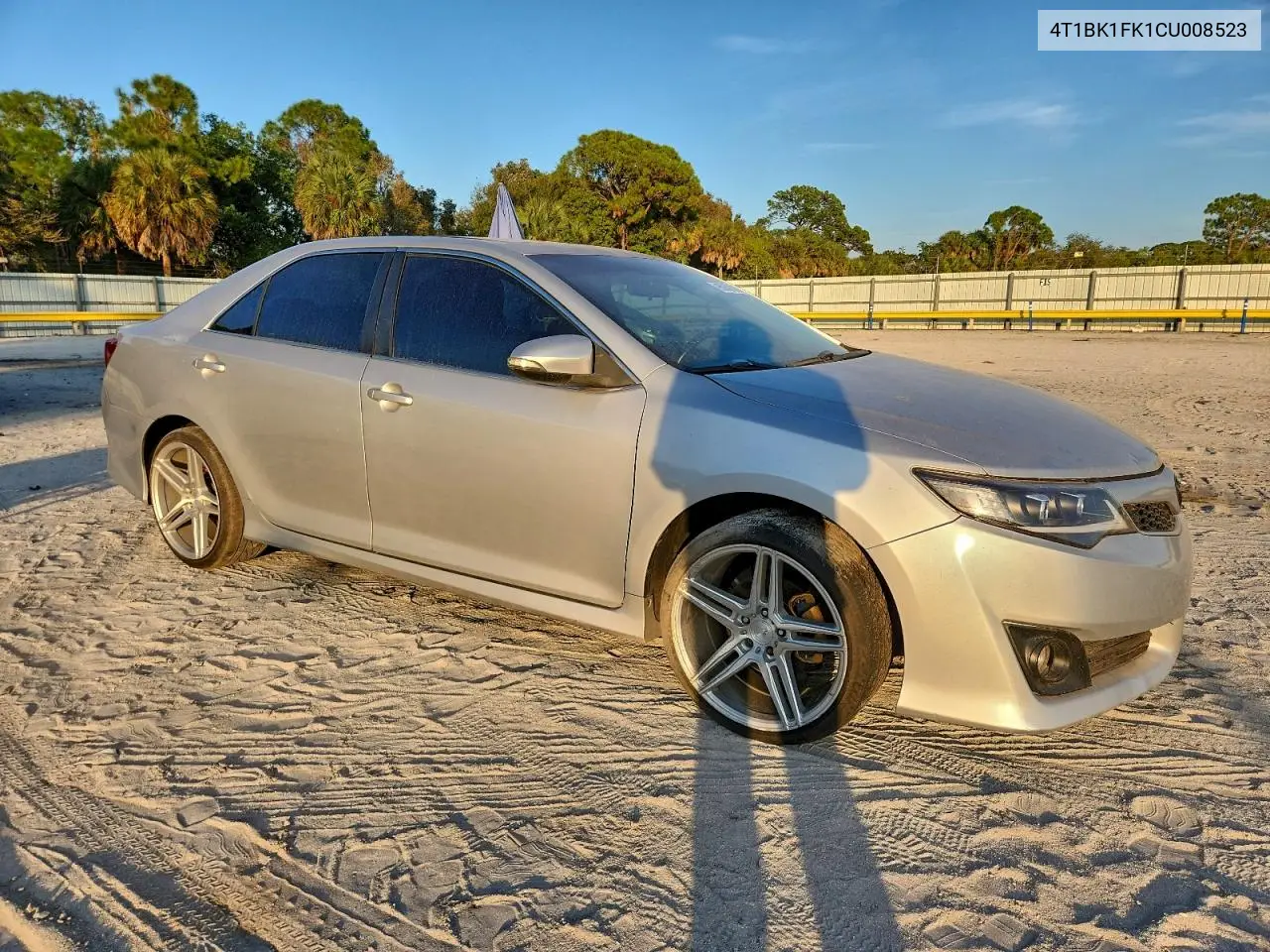 4T1BK1FK1CU008523 2012 Toyota Camry Se