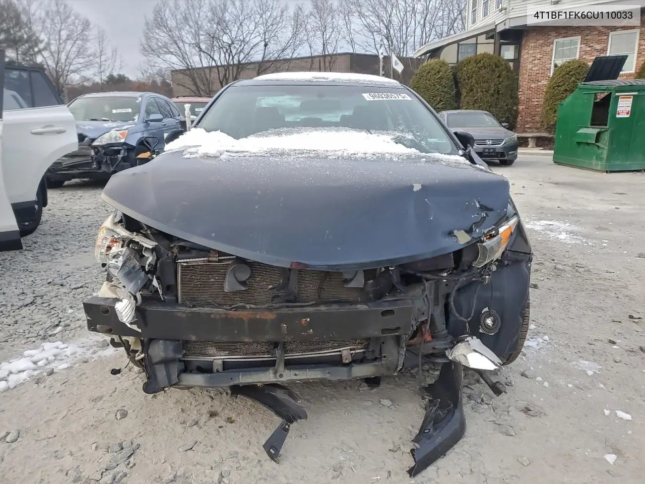 4T1BF1FK6CU110033 2012 Toyota Camry Base