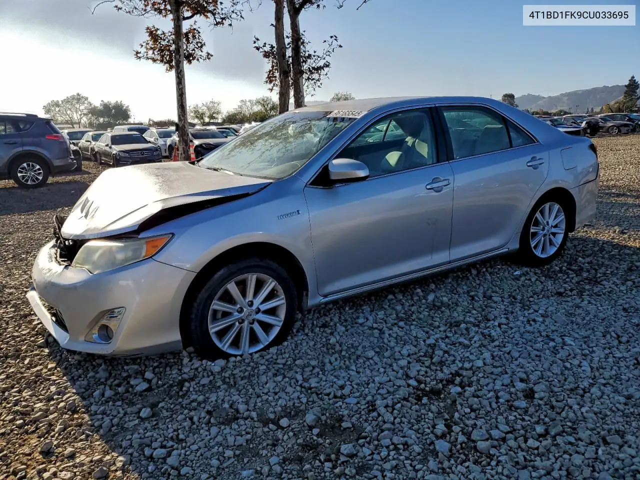 4T1BD1FK9CU033695 2012 Toyota Camry Hybrid