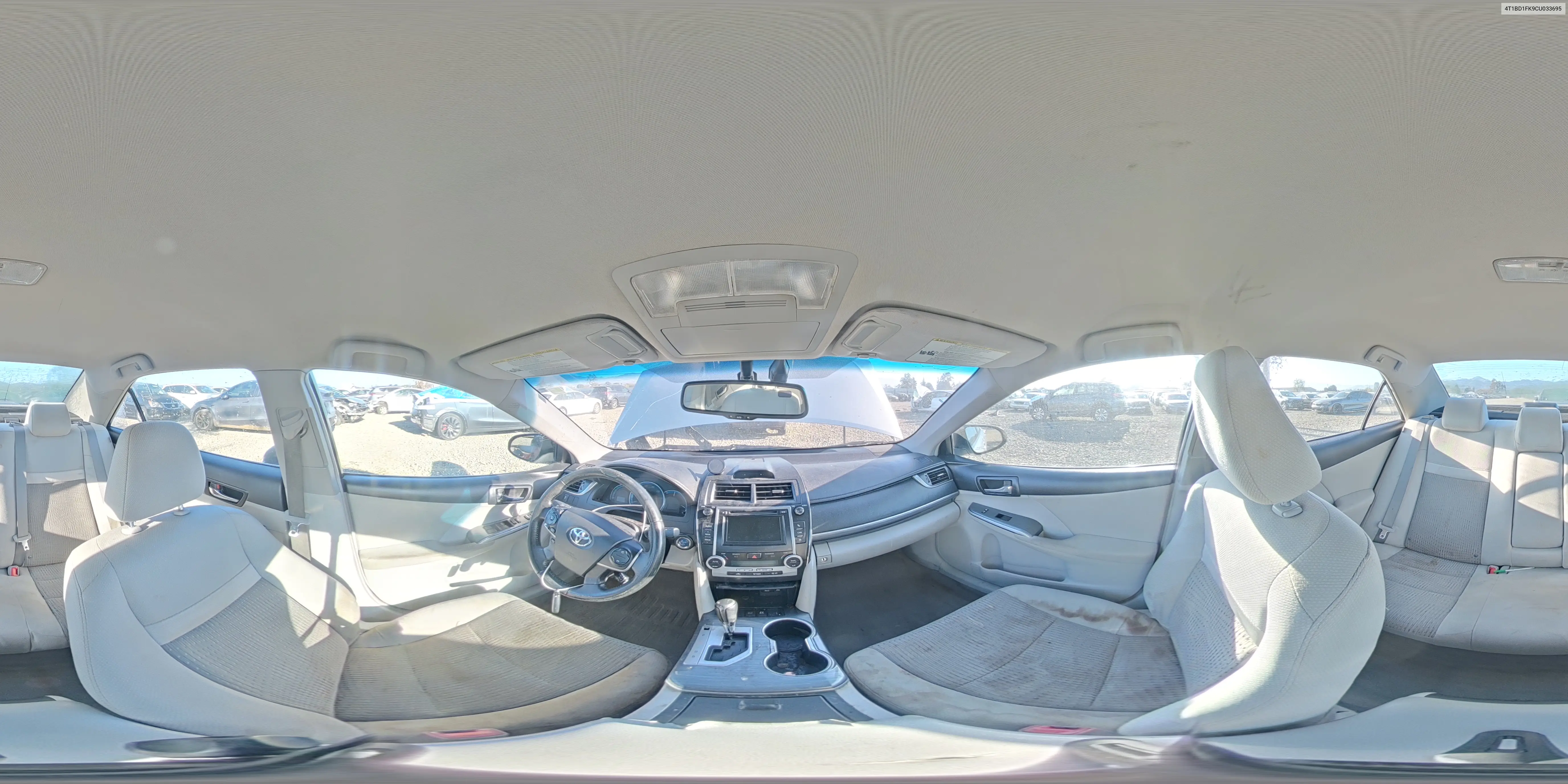 4T1BD1FK9CU033695 2012 Toyota Camry Hybrid
