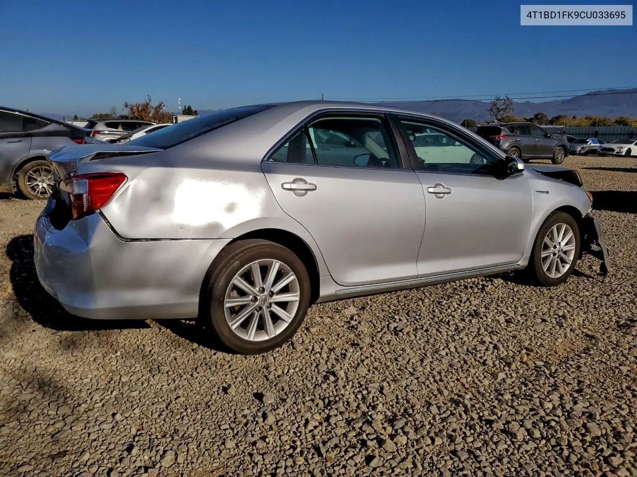 4T1BD1FK9CU033695 2012 Toyota Camry Hybrid