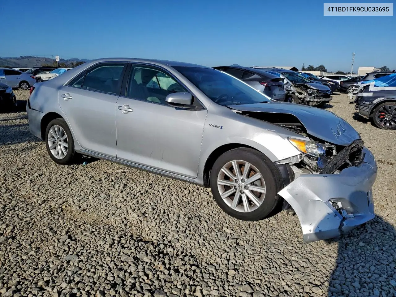 4T1BD1FK9CU033695 2012 Toyota Camry Hybrid
