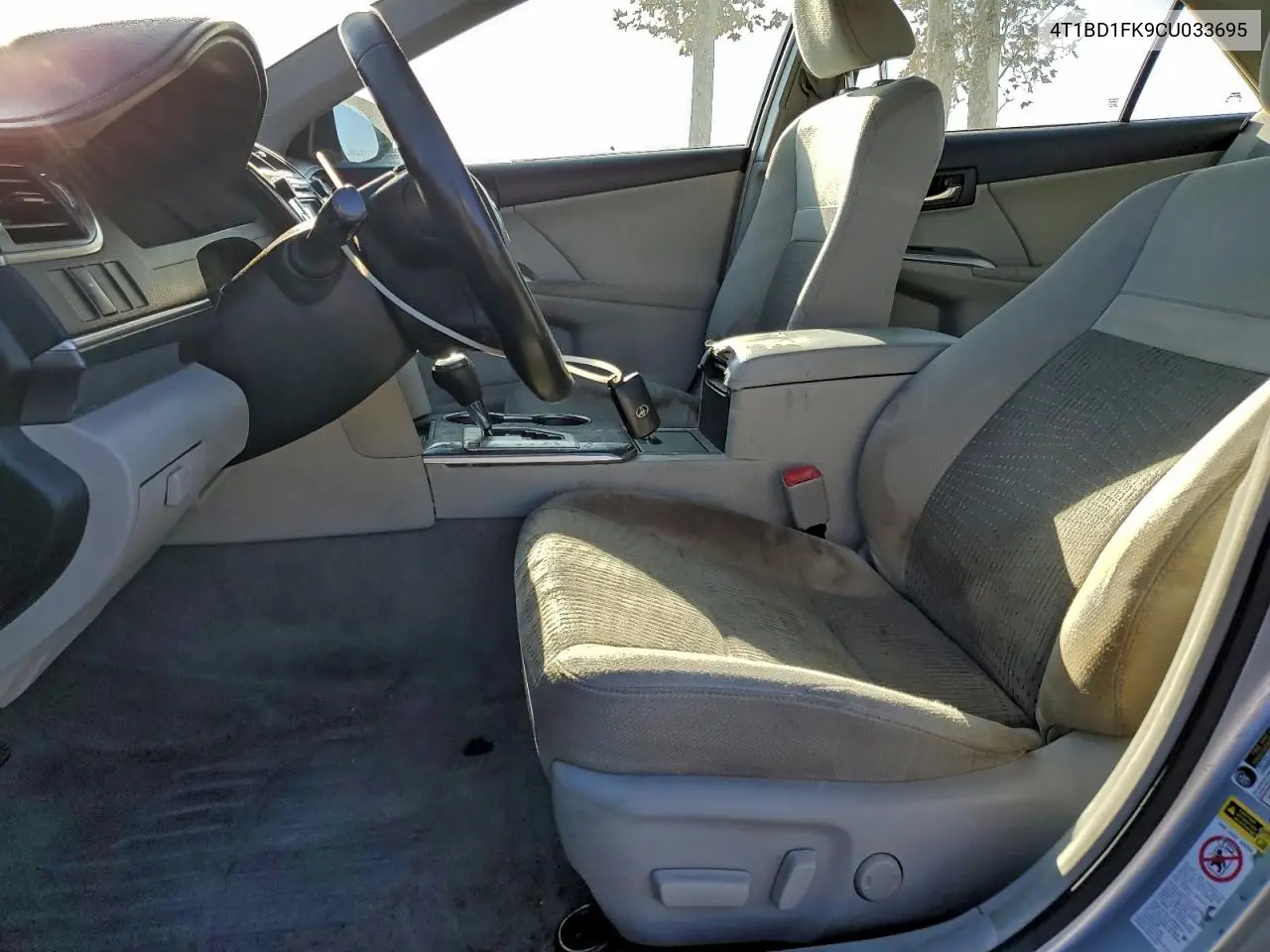 4T1BD1FK9CU033695 2012 Toyota Camry Hybrid
