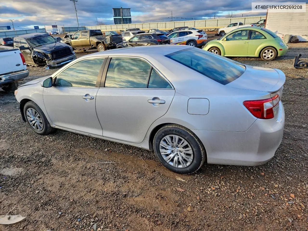 4T4BF1FK1CR269208 2012 Toyota Camry Base