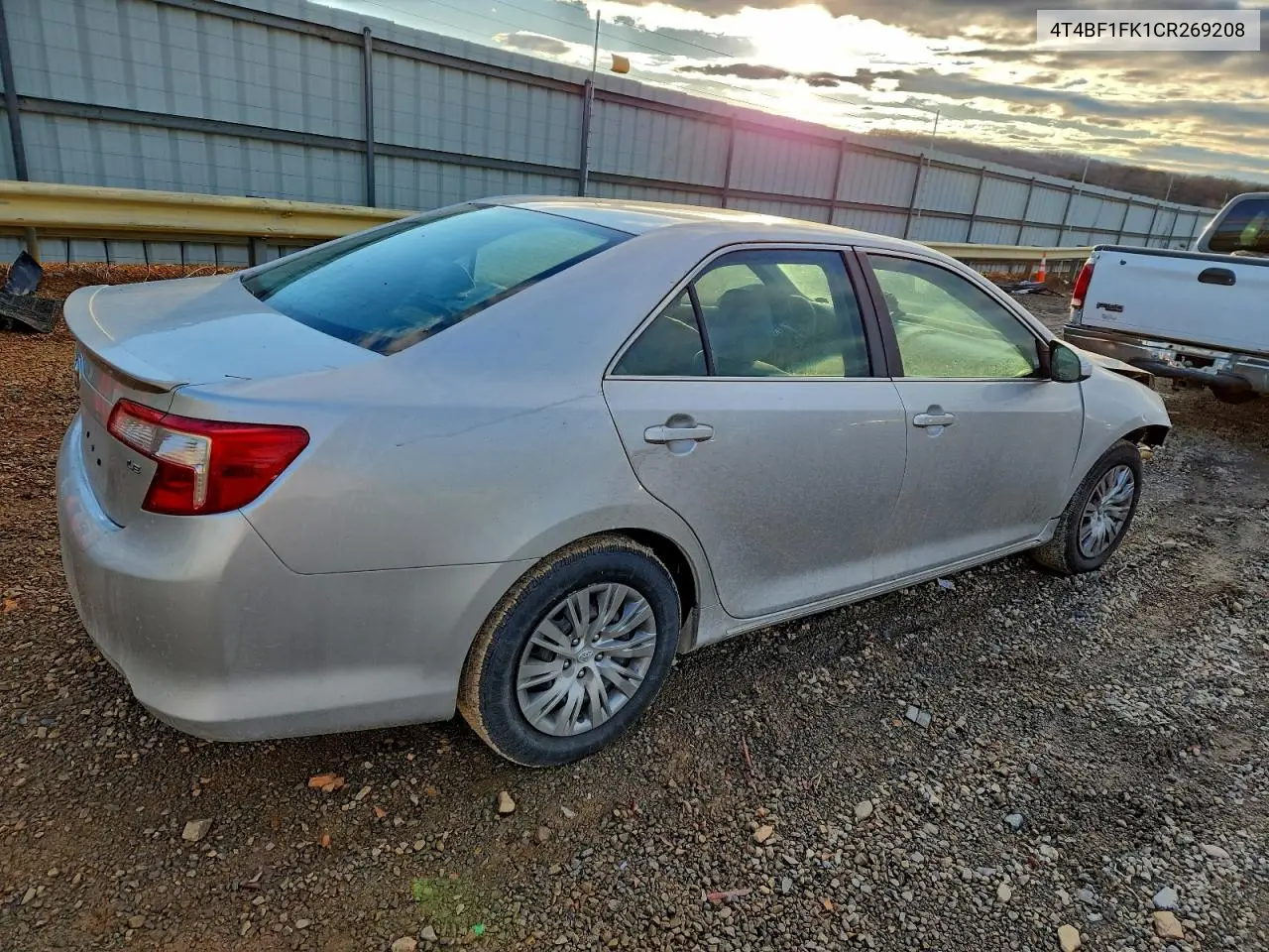 4T4BF1FK1CR269208 2012 Toyota Camry Base