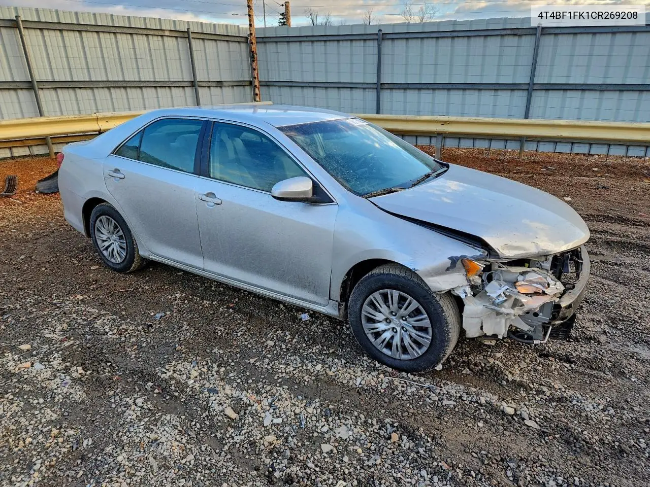 4T4BF1FK1CR269208 2012 Toyota Camry Base