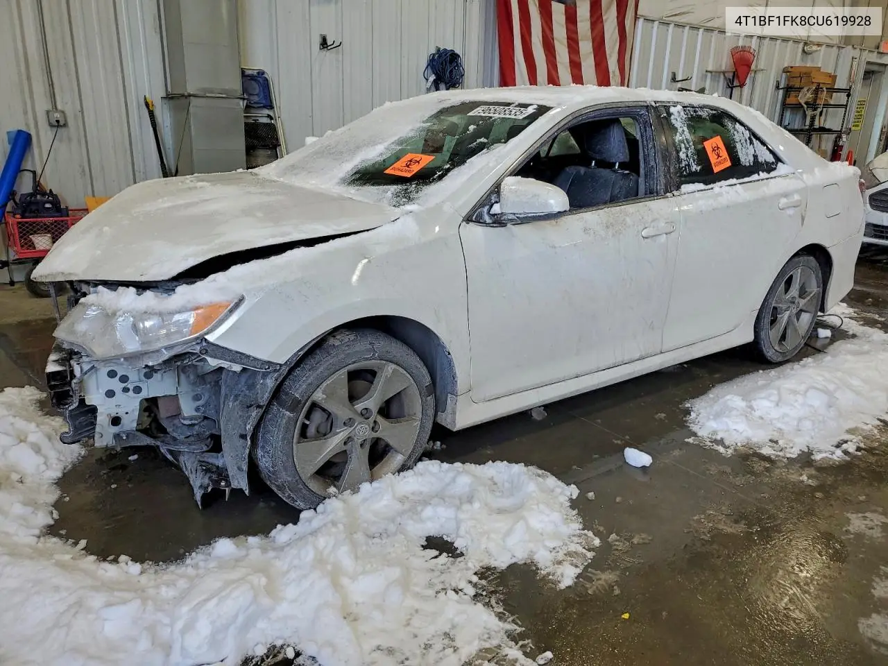 4T1BF1FK8CU619928 2012 Toyota Camry Base