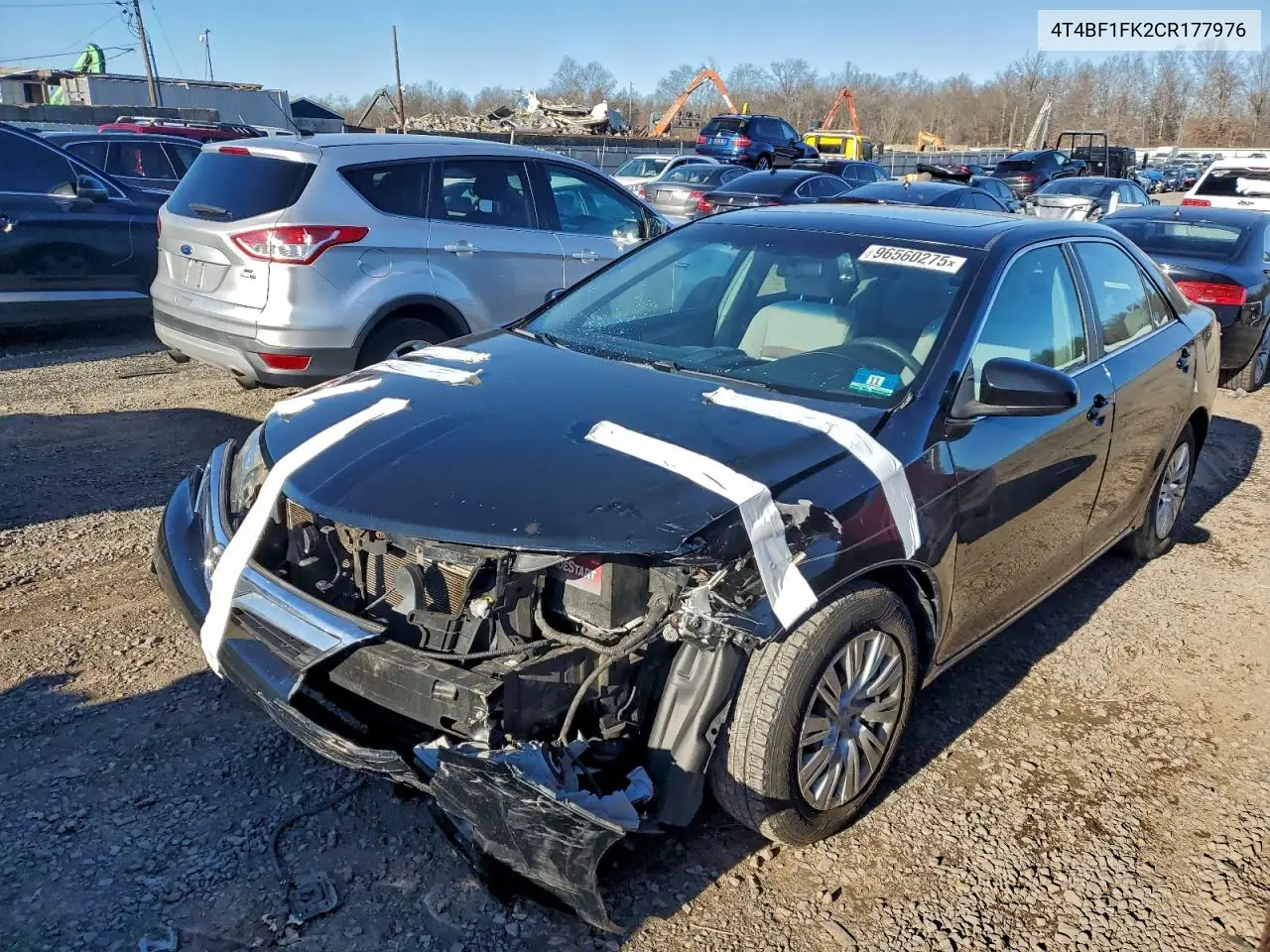 4T4BF1FK2CR177976 2012 Toyota Camry Base