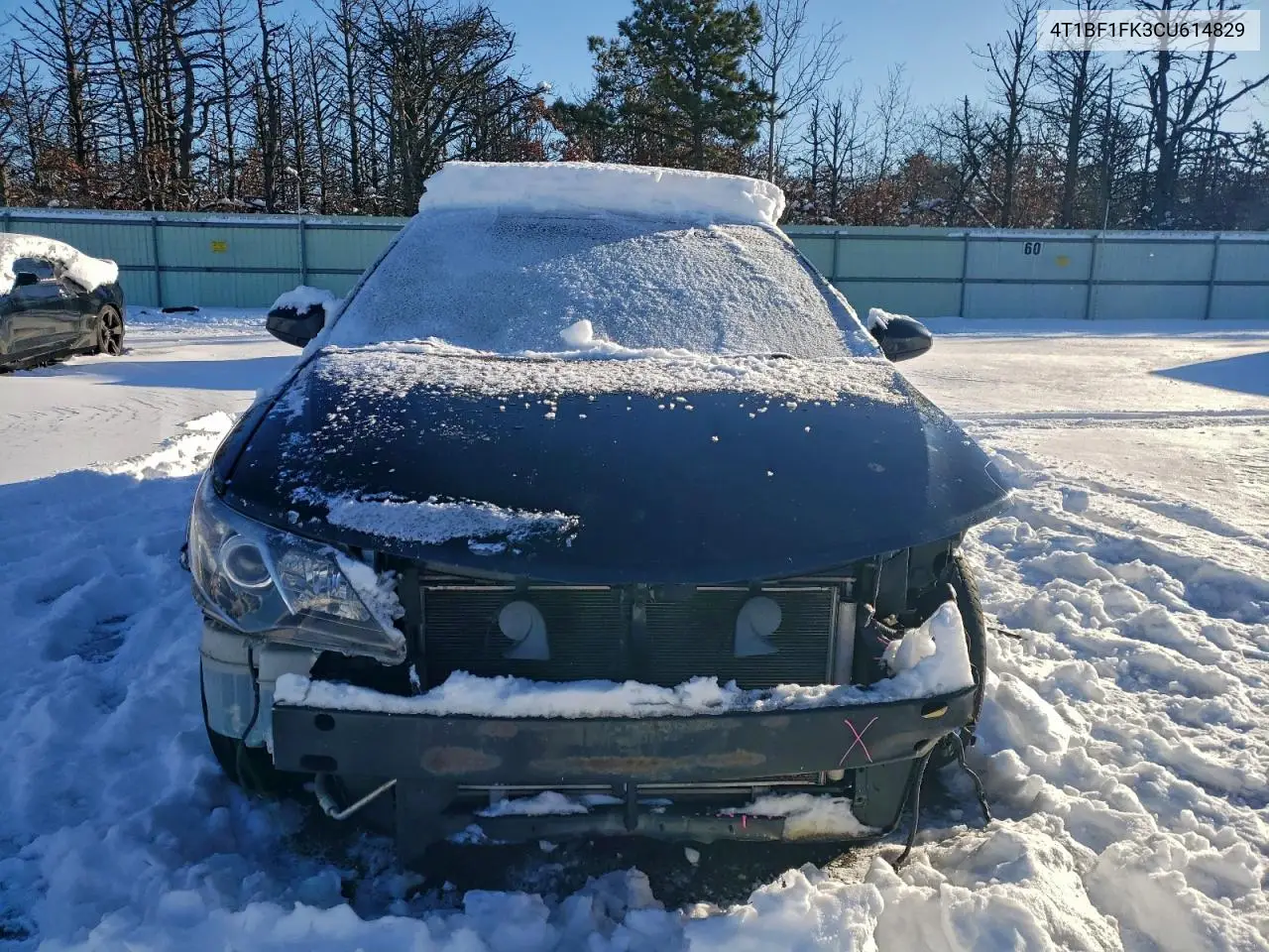 4T1BF1FK3CU614829 2012 Toyota Camry Base