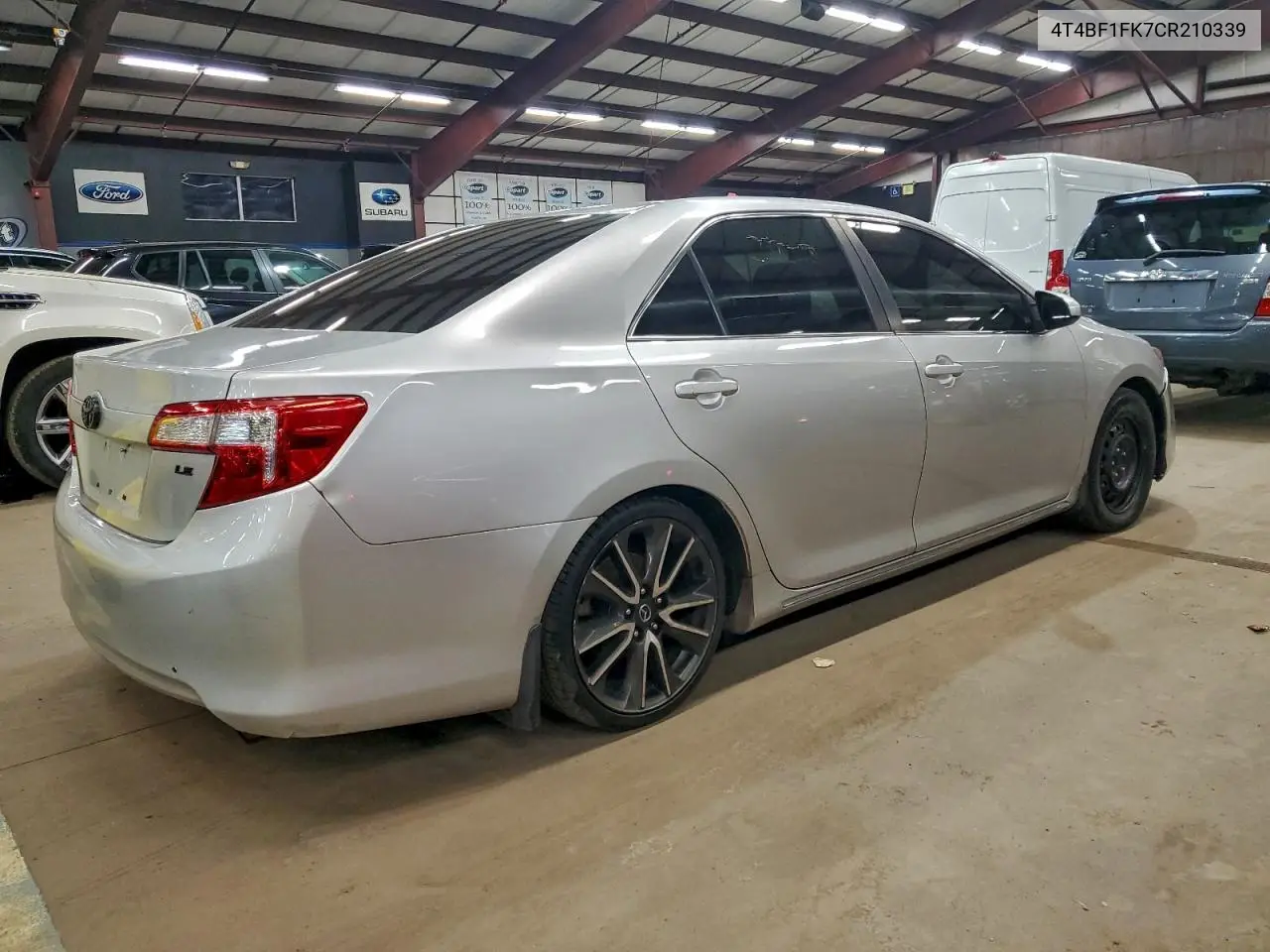 4T4BF1FK7CR210339 2012 Toyota Camry Base