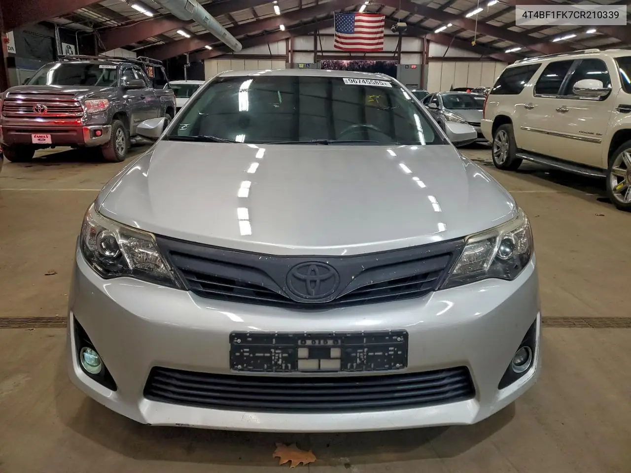 4T4BF1FK7CR210339 2012 Toyota Camry Base