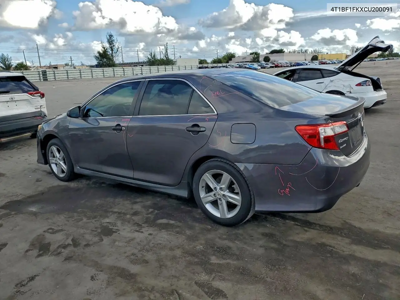 4T1BF1FKXCU200091 2012 Toyota Camry Base