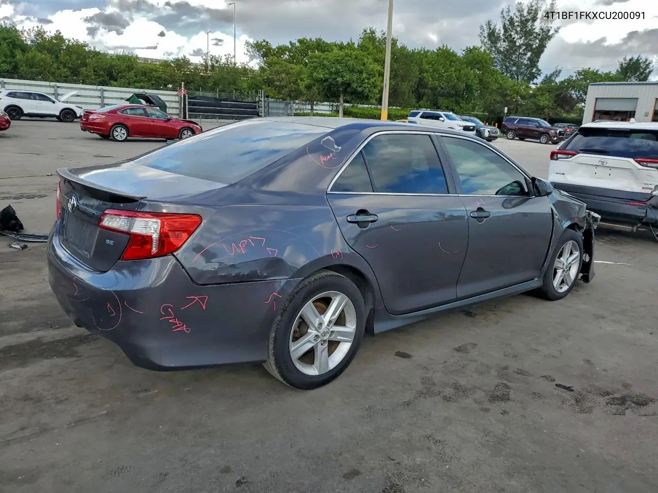 4T1BF1FKXCU200091 2012 Toyota Camry Base