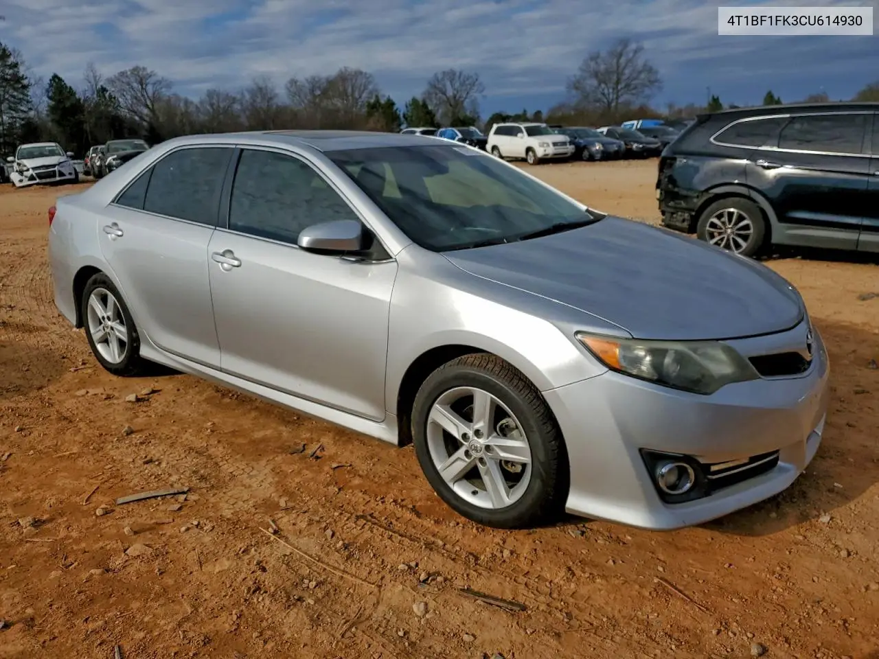 4T1BF1FK3CU614930 2012 Toyota Camry Base
