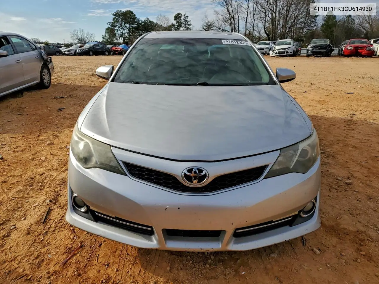 4T1BF1FK3CU614930 2012 Toyota Camry Base
