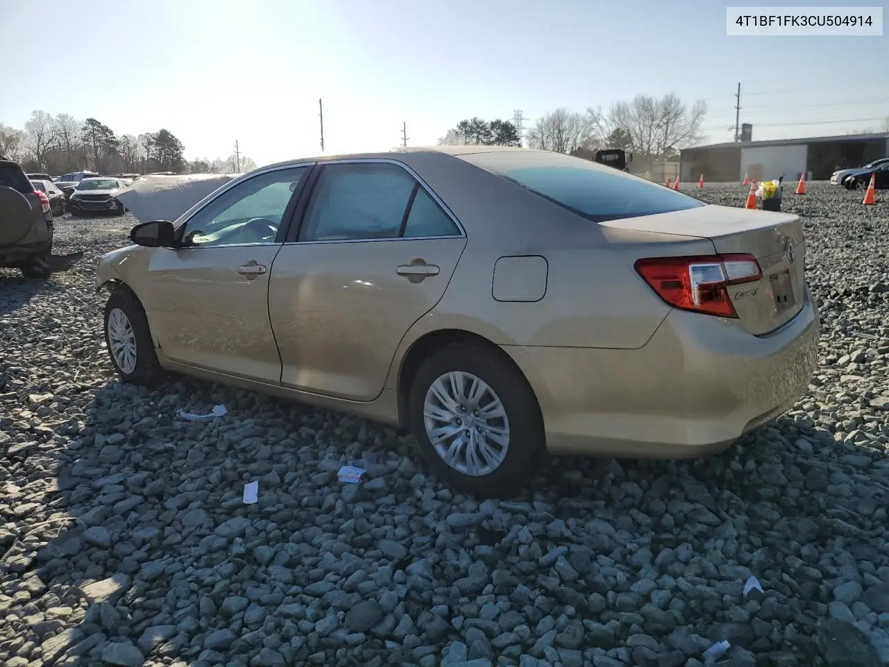 4T1BF1FK3CU504914 2012 Toyota Camry Base