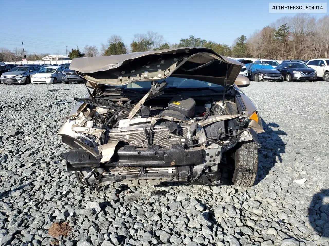 4T1BF1FK3CU504914 2012 Toyota Camry Base