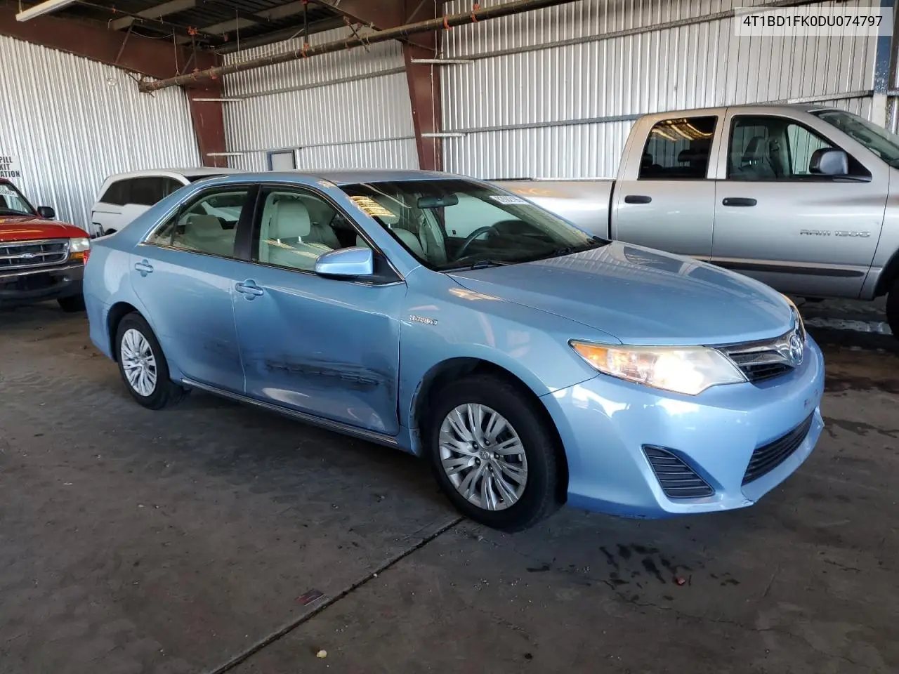 4T1BD1FK0DU074797 2013 Toyota Camry Hybrid