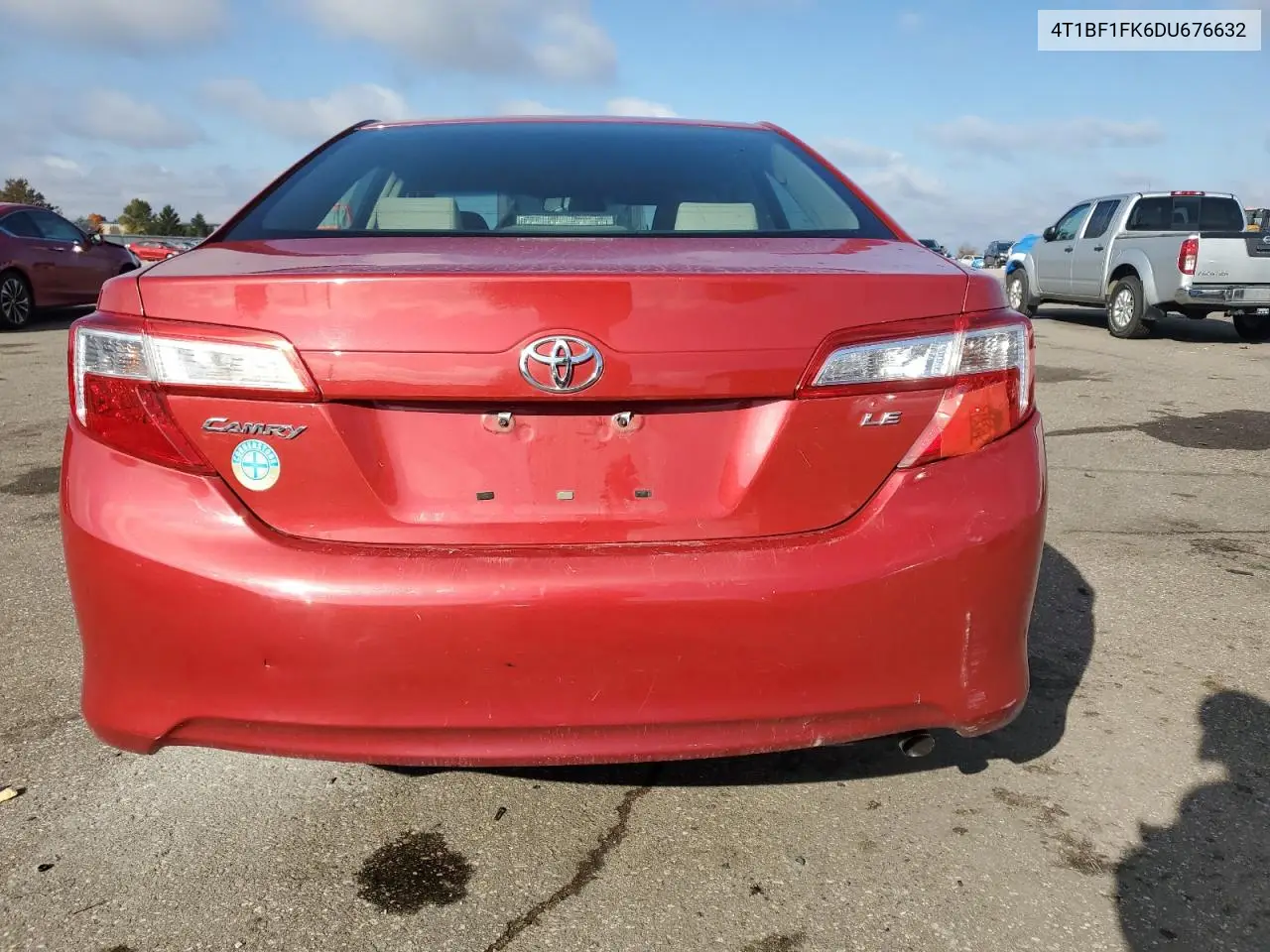 4T1BF1FK6DU676632 2013 Toyota Camry L
