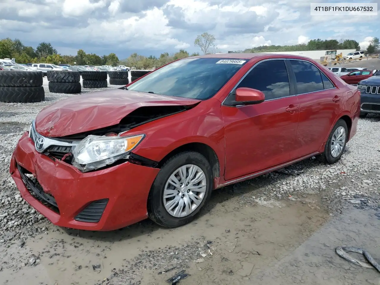 4T1BF1FK1DU667532 2013 Toyota Camry L