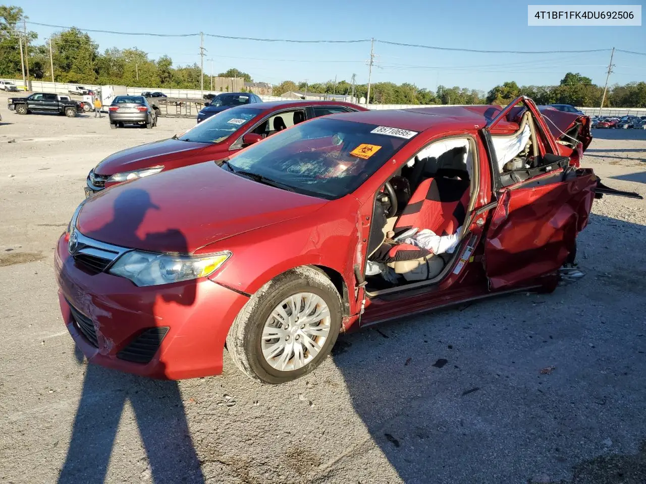 4T1BF1FK4DU692506 2013 Toyota Camry L