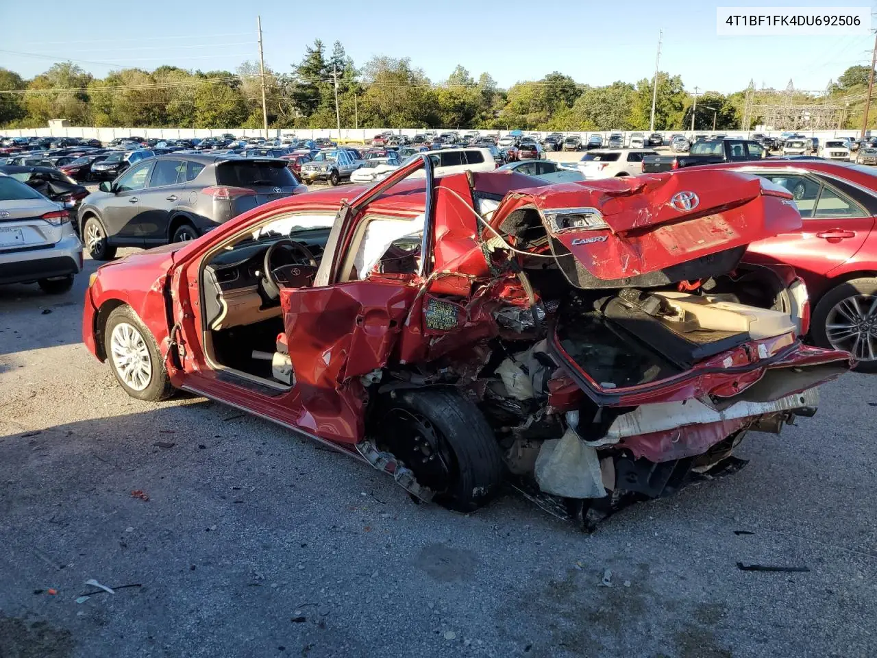 4T1BF1FK4DU692506 2013 Toyota Camry L