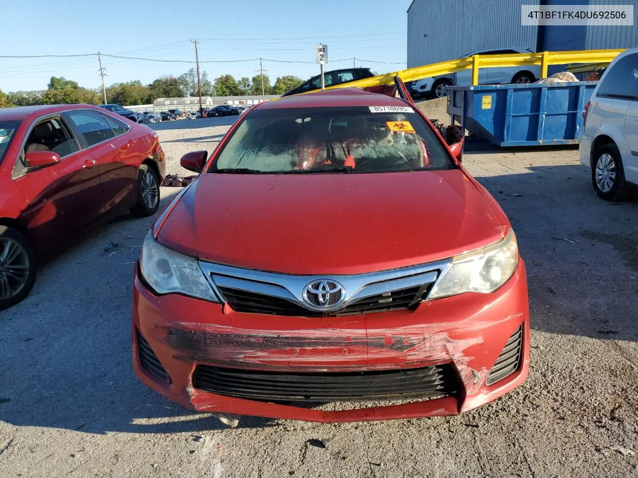 4T1BF1FK4DU692506 2013 Toyota Camry L