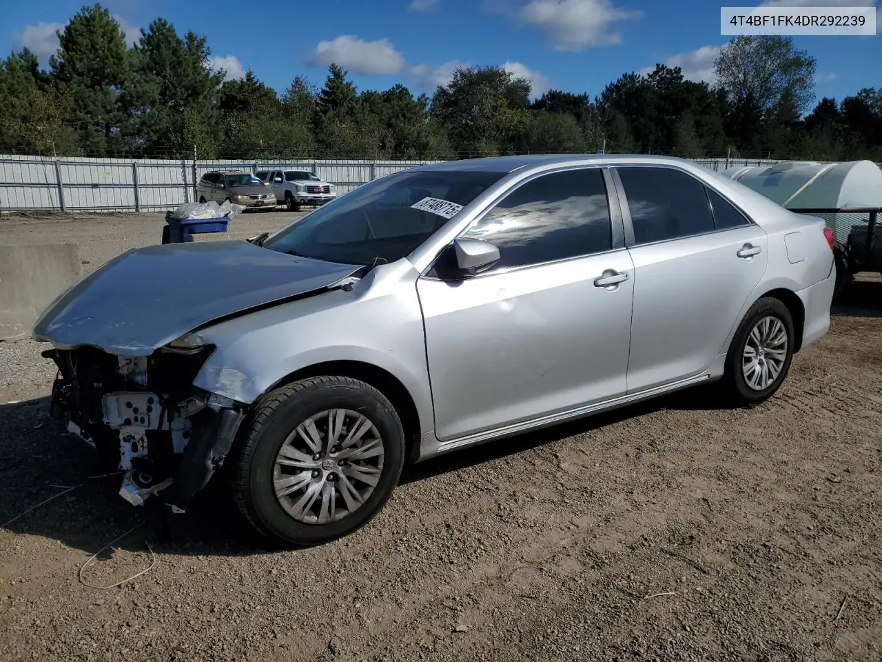 4T4BF1FK4DR292239 2013 Toyota Camry L