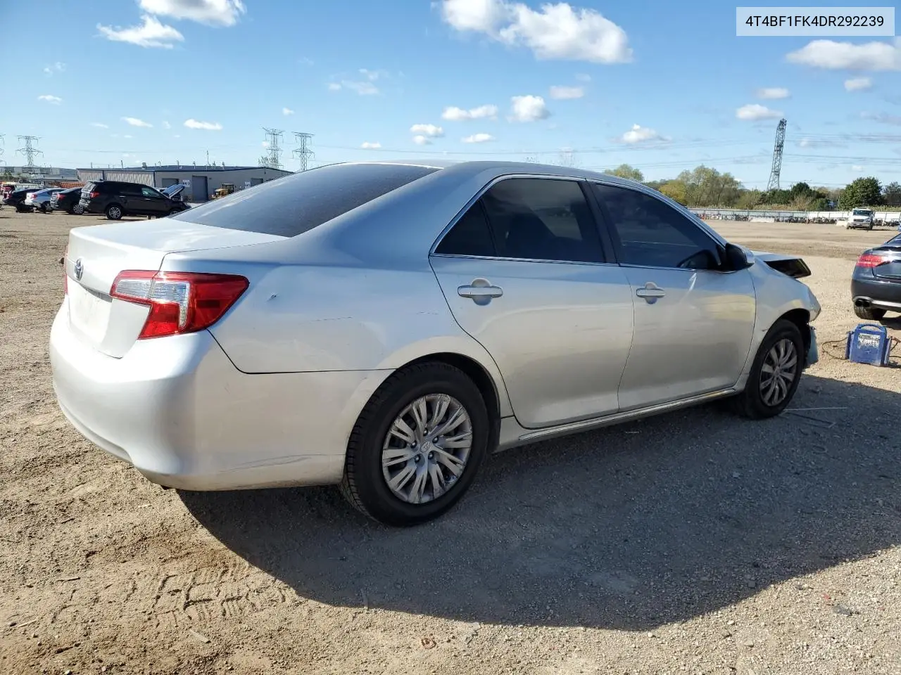 4T4BF1FK4DR292239 2013 Toyota Camry L