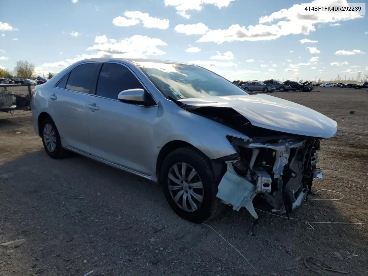 4T4BF1FK4DR292239 2013 Toyota Camry L