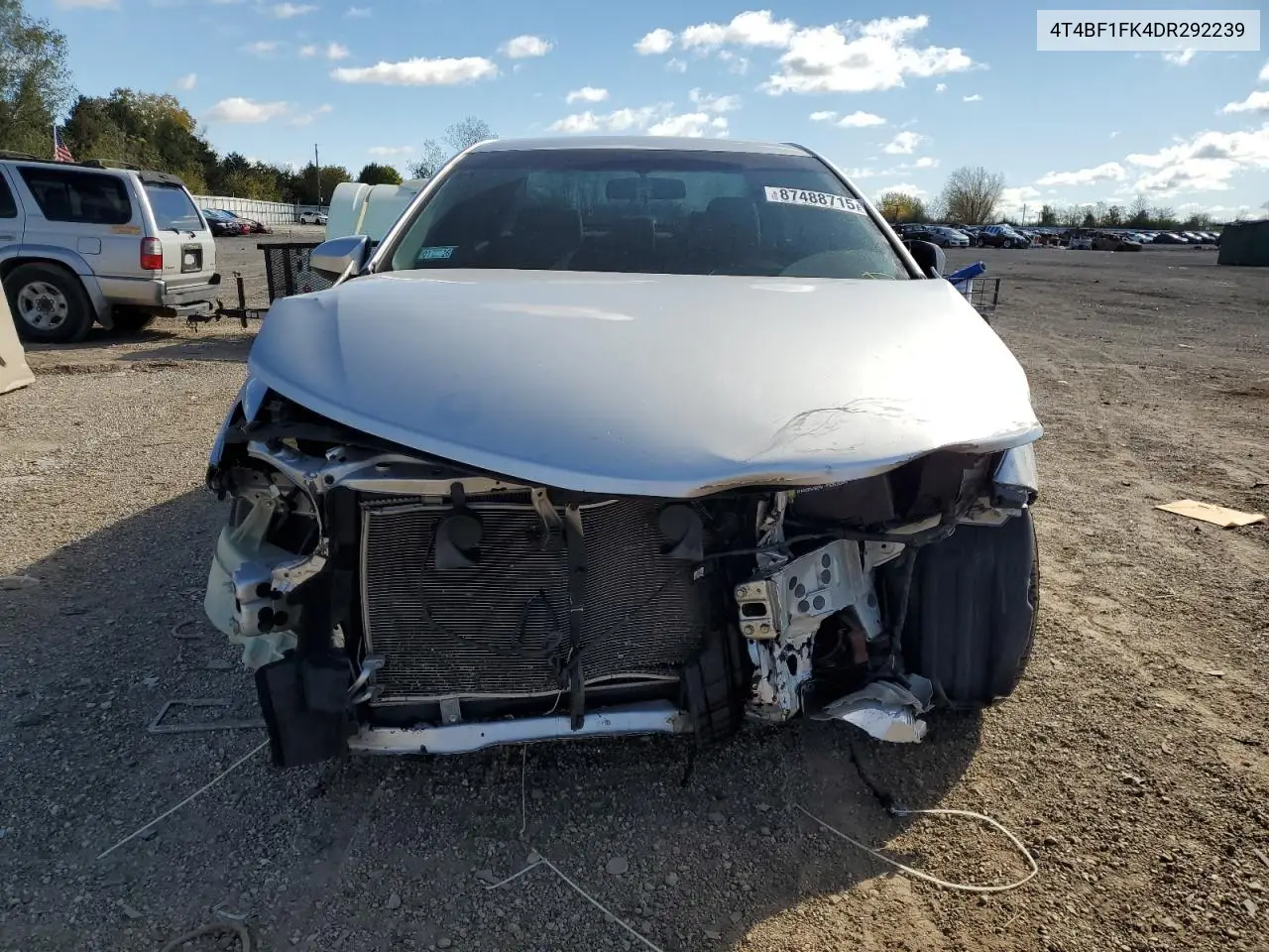 4T4BF1FK4DR292239 2013 Toyota Camry L